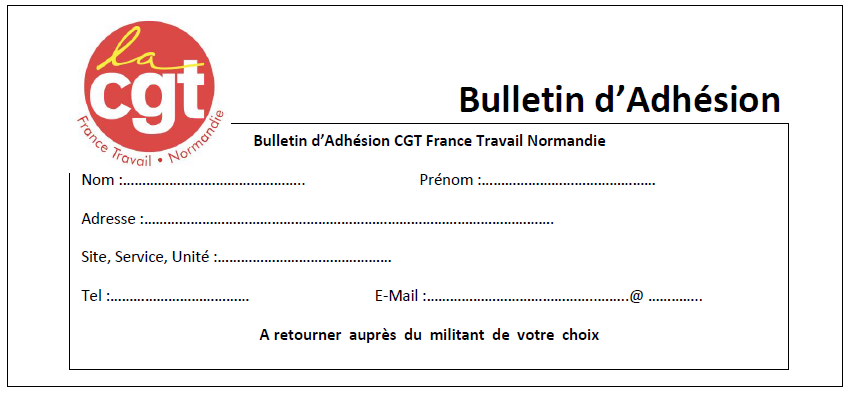 Bulletin d adhesion